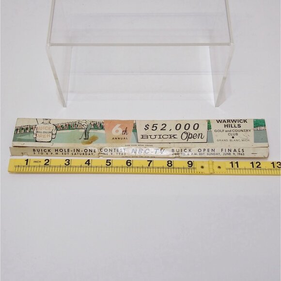 1963 Buick Open 6th Annual Warwick Hills Golf Country Club $52000 Tournament VTG - Picture 15 of 15